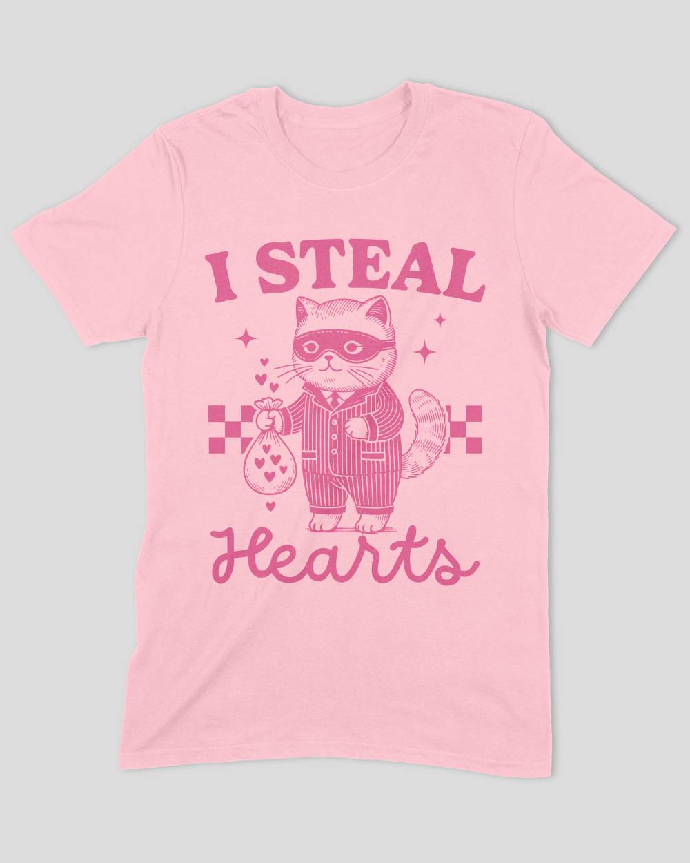 I Steal Hearts (Cat) T-Shirt