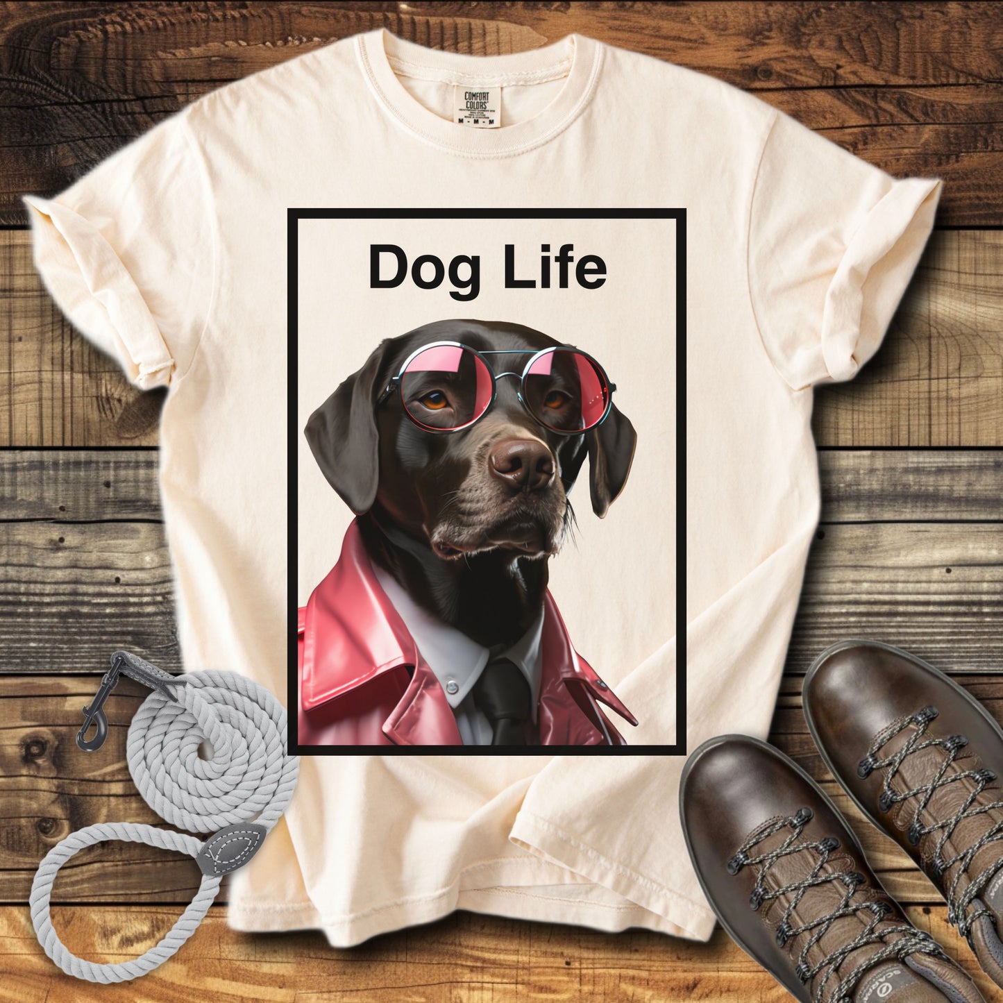 Dog Life Choclate Labrador