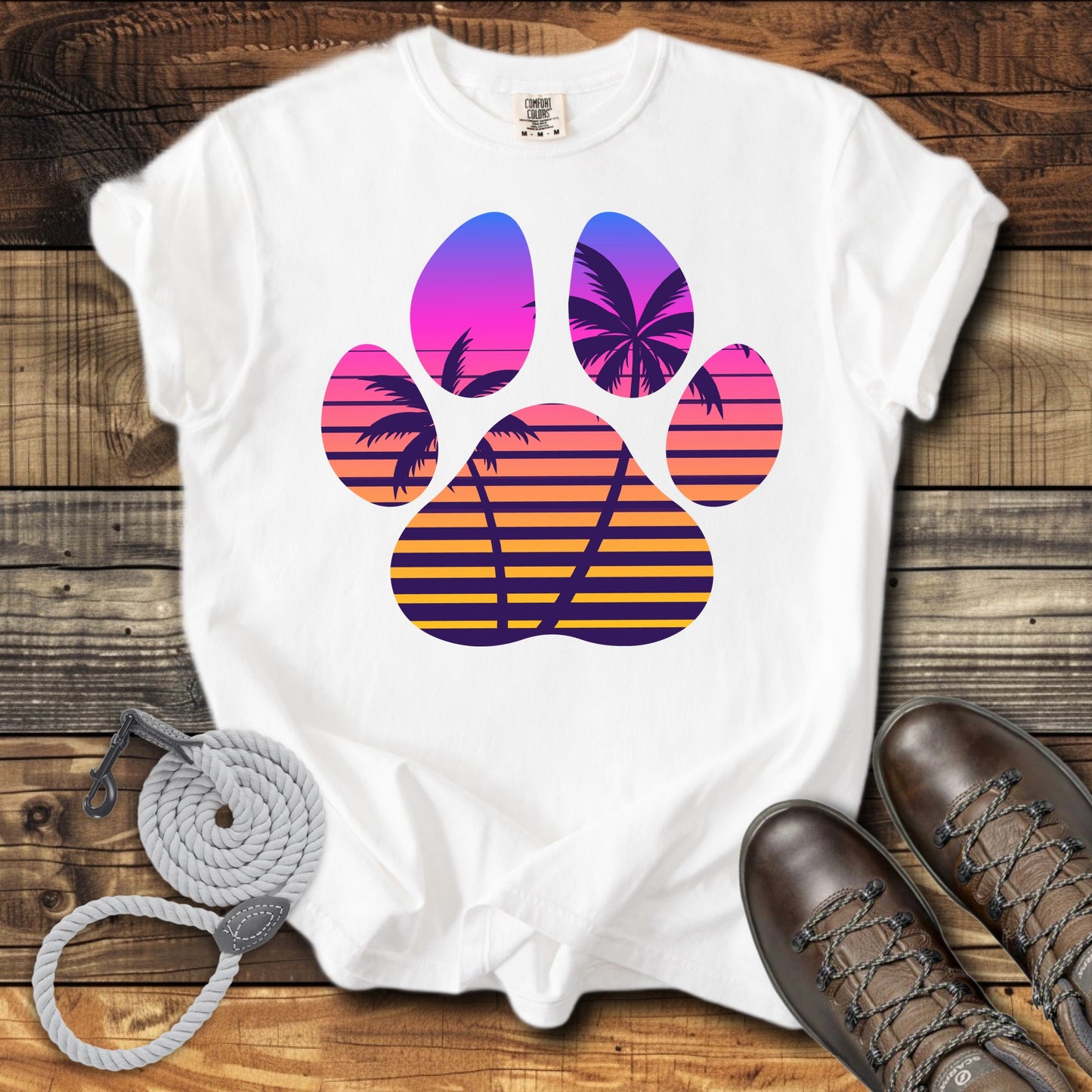 Neon 80's Paw