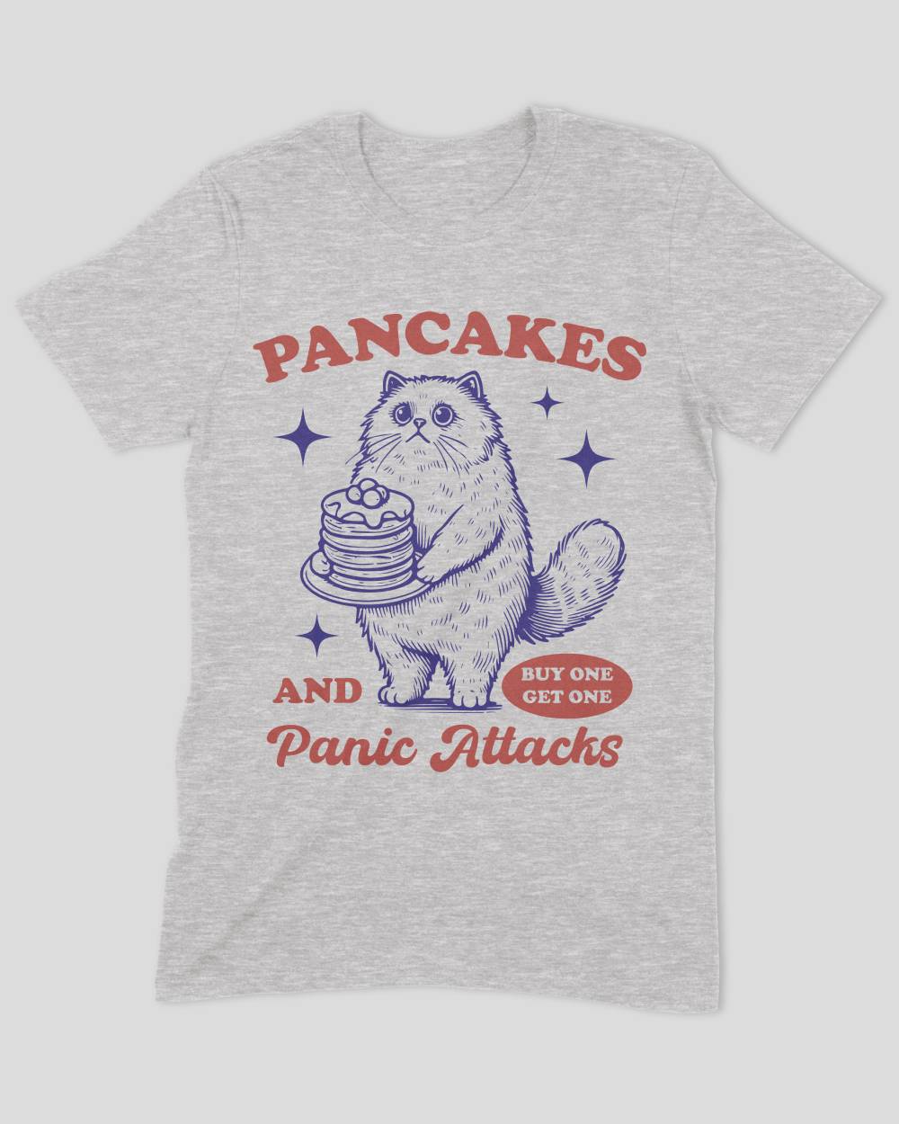 Pancakes & Panic Attacks T-Shirt