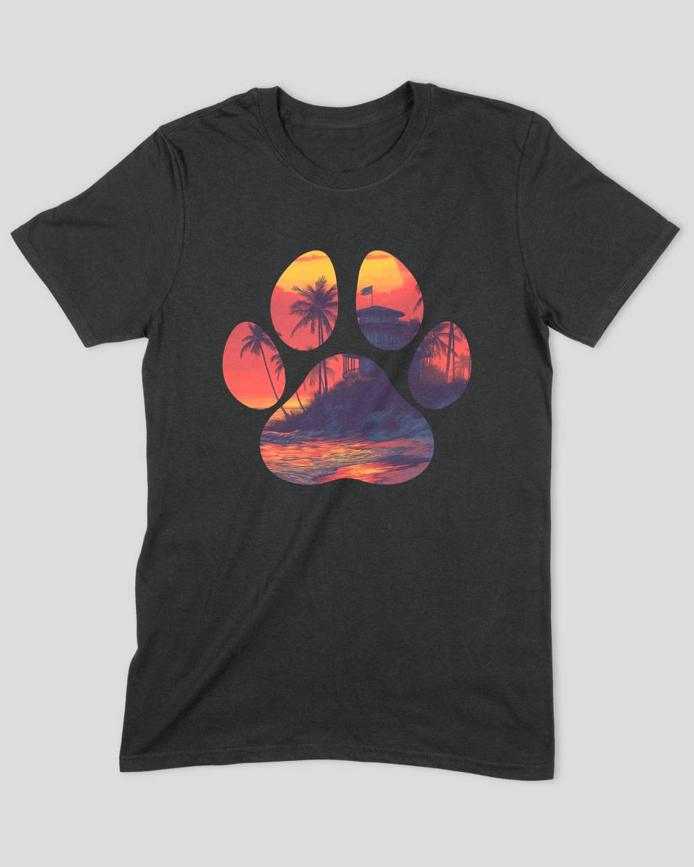Paw Sunrise T-Shirt