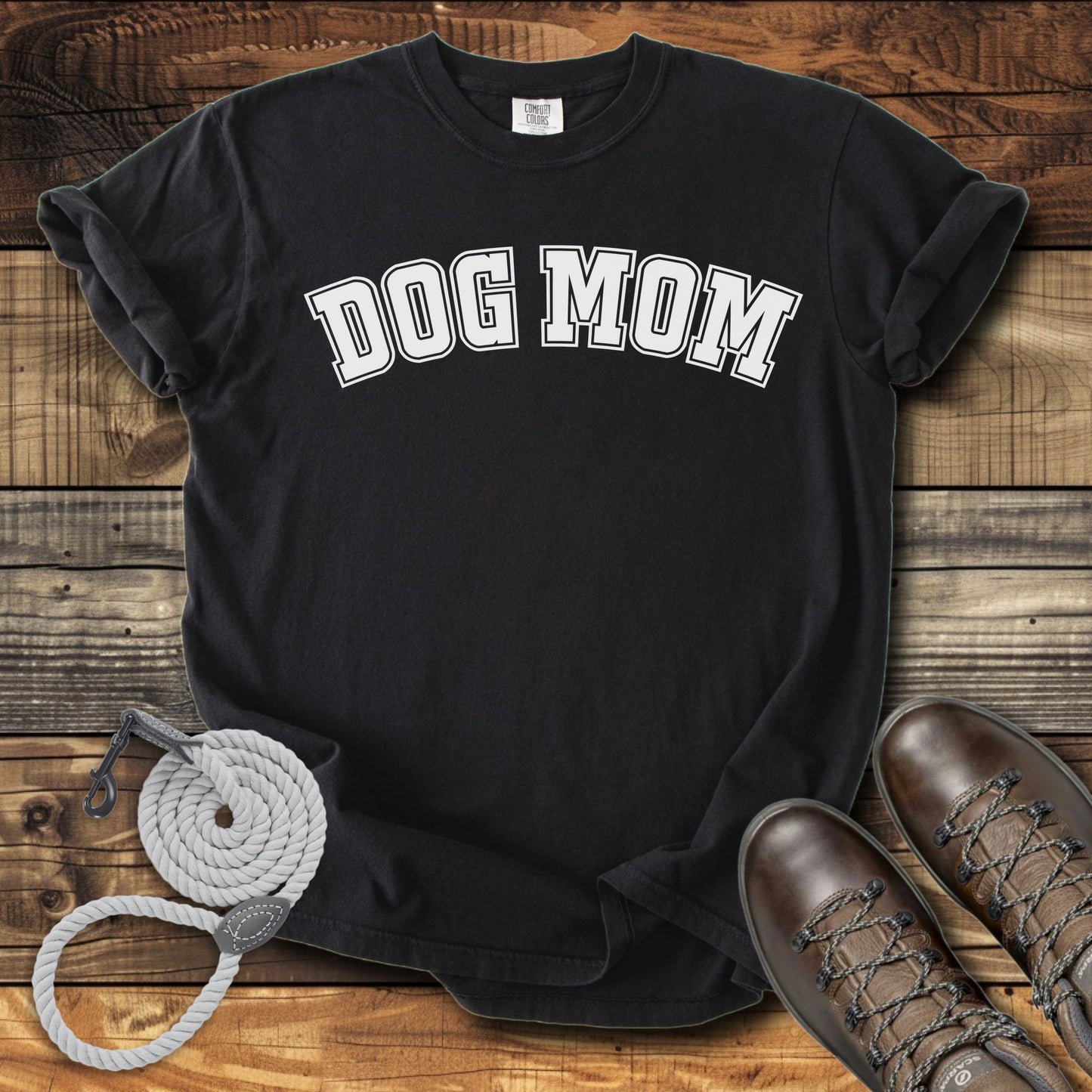 Dog Mom Varsity Style