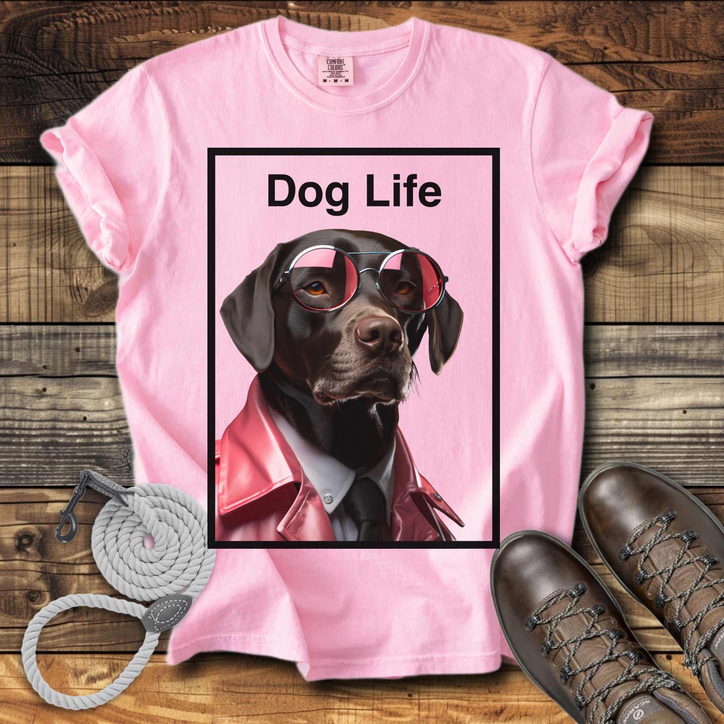 Dog Life Choclate Labrador