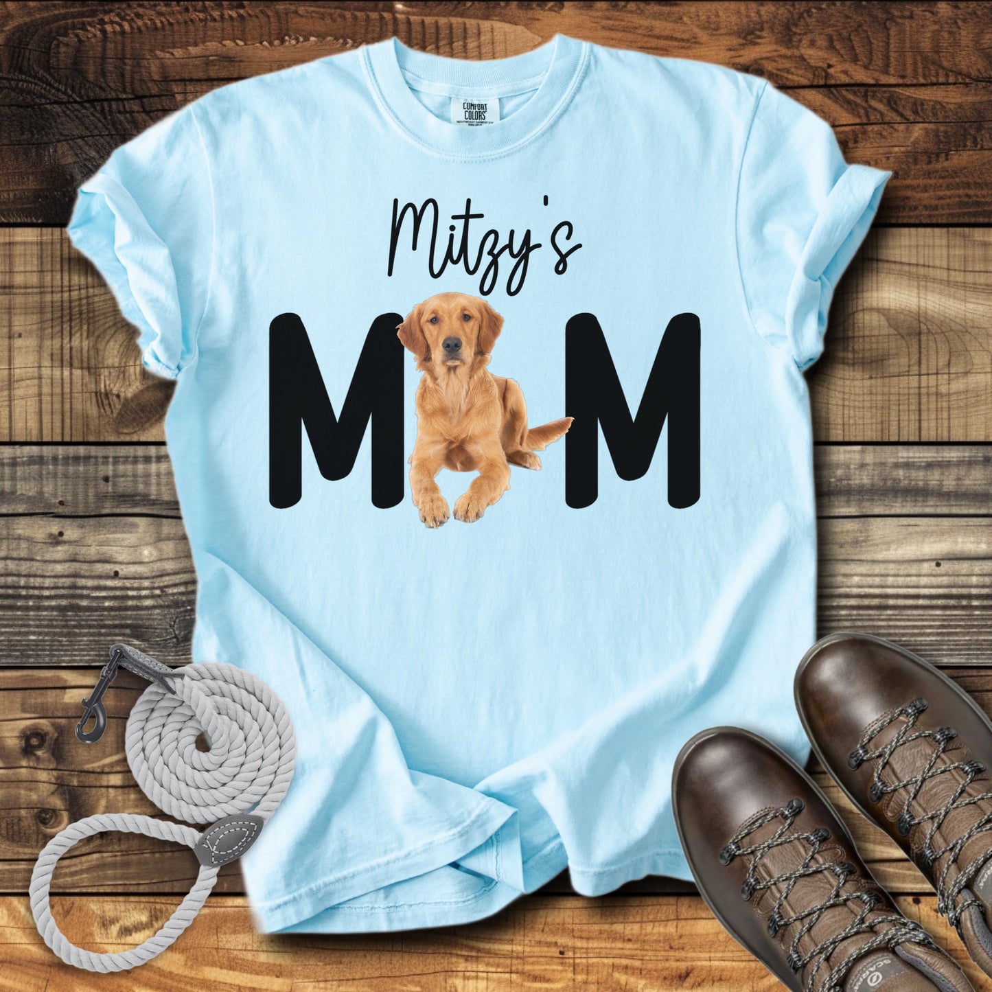 Dog Mom Personalized T-Shirt