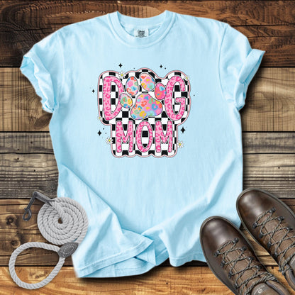 Dog Mom Pink Leopard & Chequered