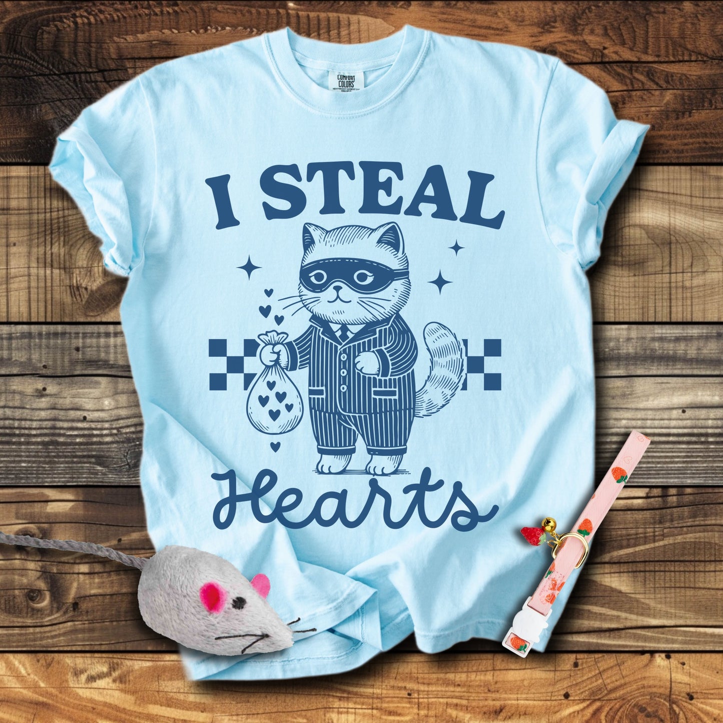 I Steal Hearts (Cat) T-Shirt