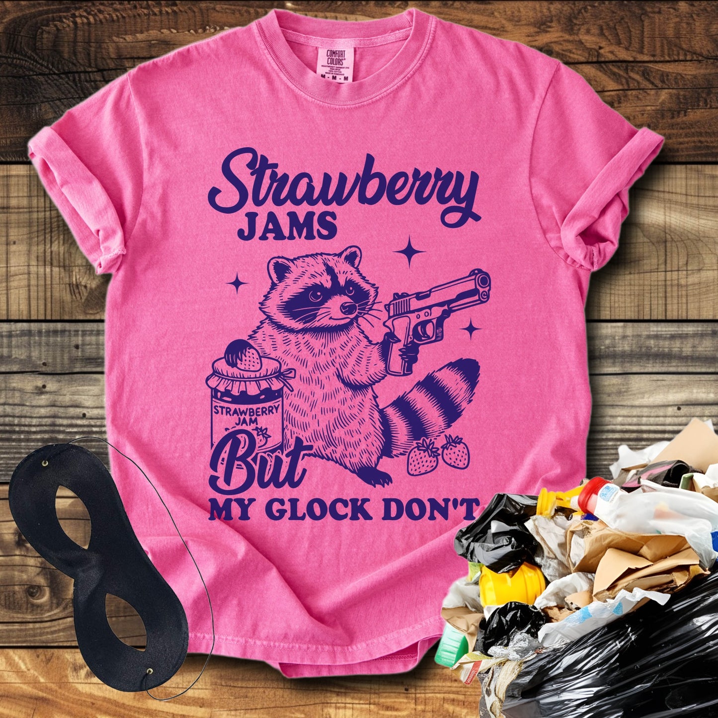 Strawberry Jams But My Glock Don't T-Shirt