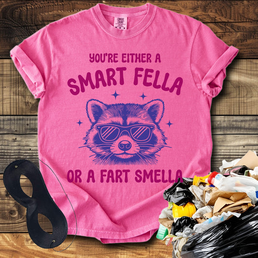 Smart Fella or Fart Smella T-Shirt