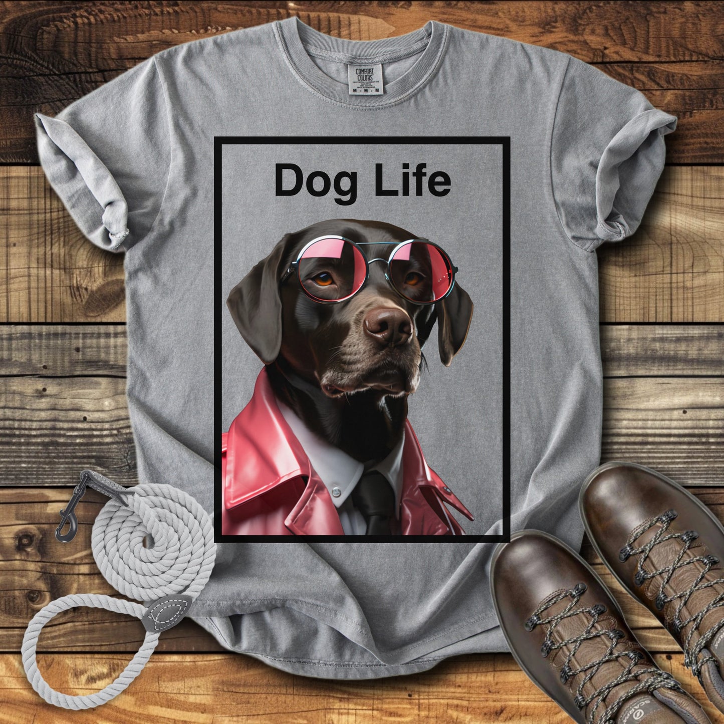 Dog Life Choclate Labrador