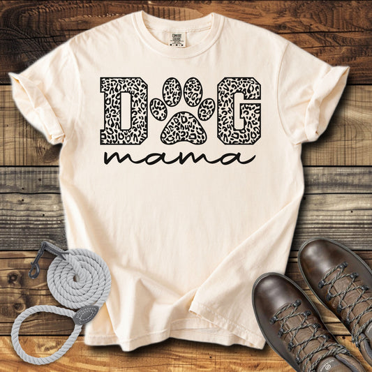 Leopard Dog Mama T-Shirt