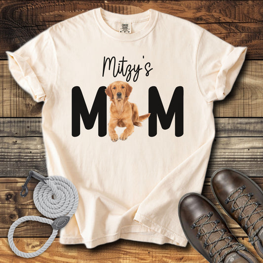 Dog Mom Personalized T-Shirt