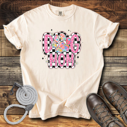 Dog Mom Pink Leopard & Chequered
