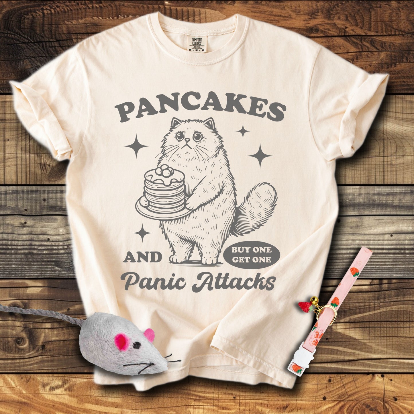 Pancakes & Panic Attacks T-Shirt
