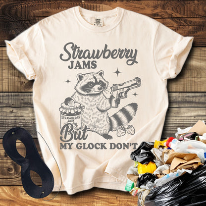 Strawberry Jams But My Glock Don't T-Shirt