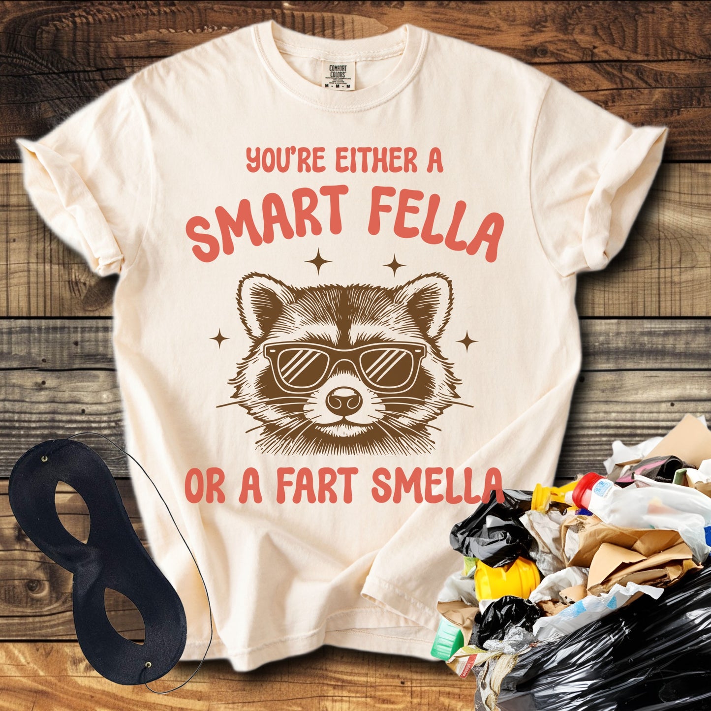 Smart Fella or Fart Smella T-Shirt