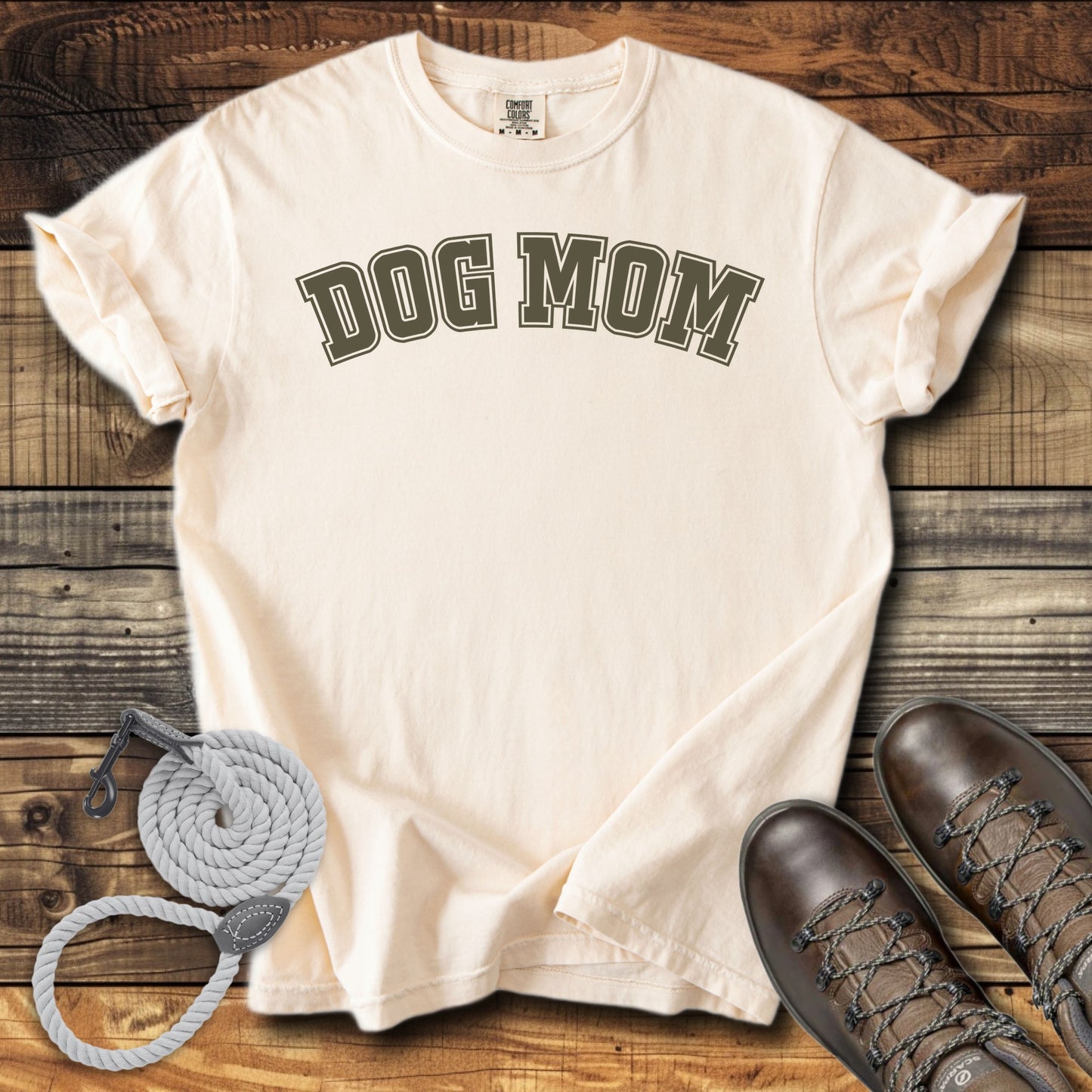 Dog Mom Varsity Style