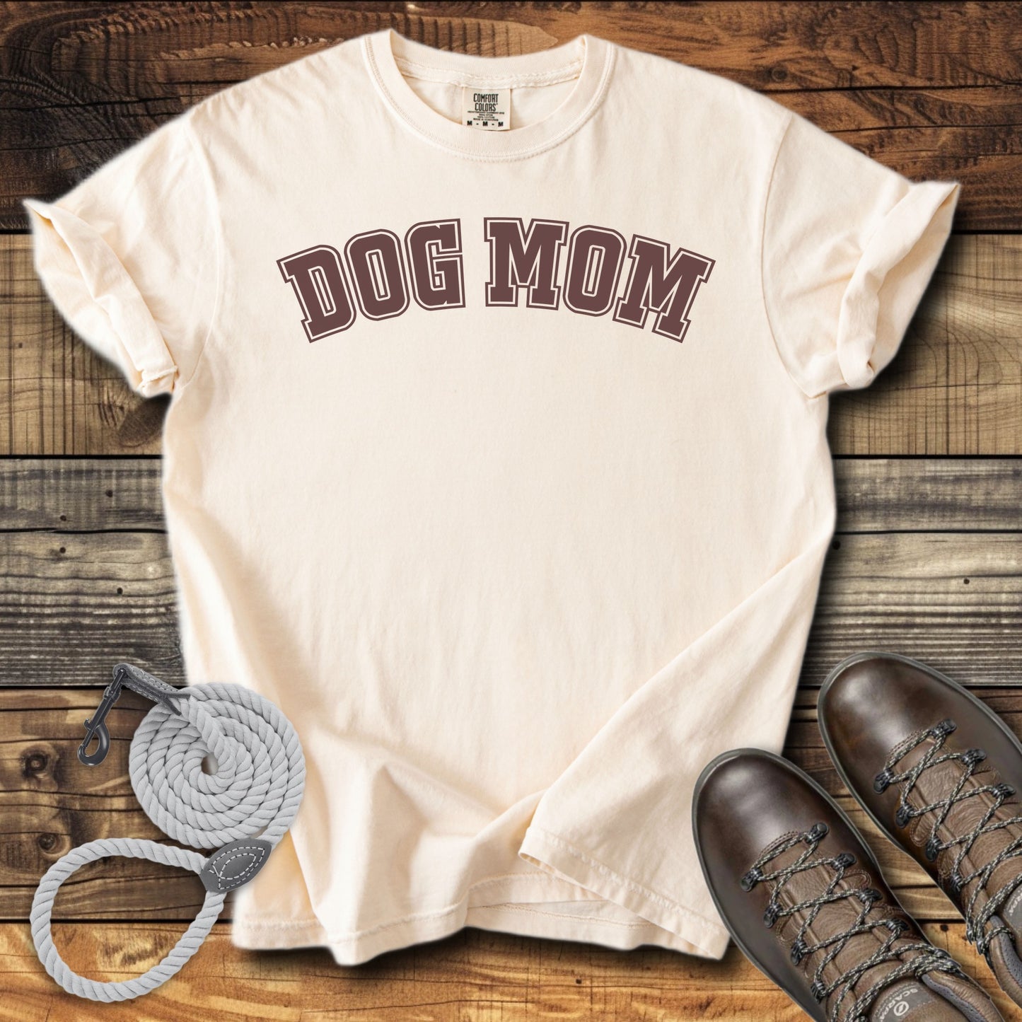 Dog Mom Varsity Style