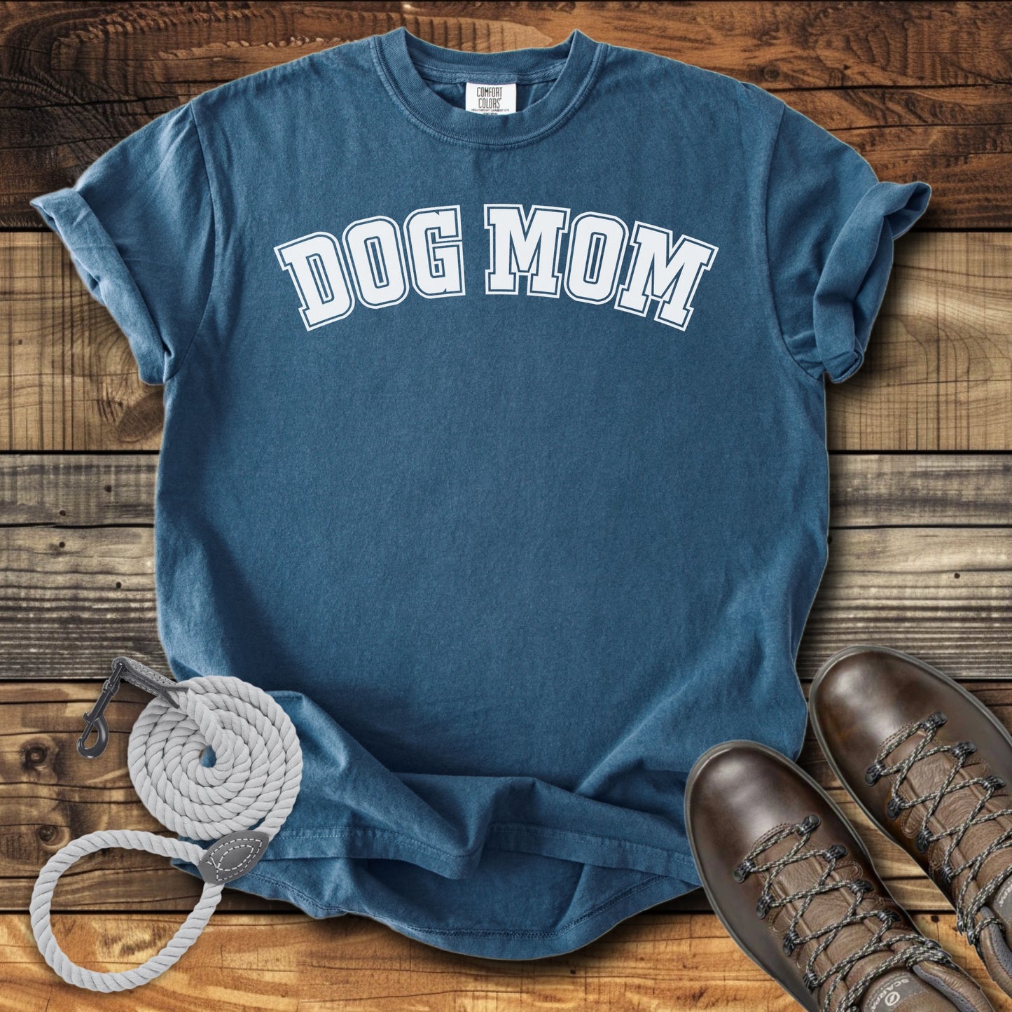 Dog Mom Varsity Style