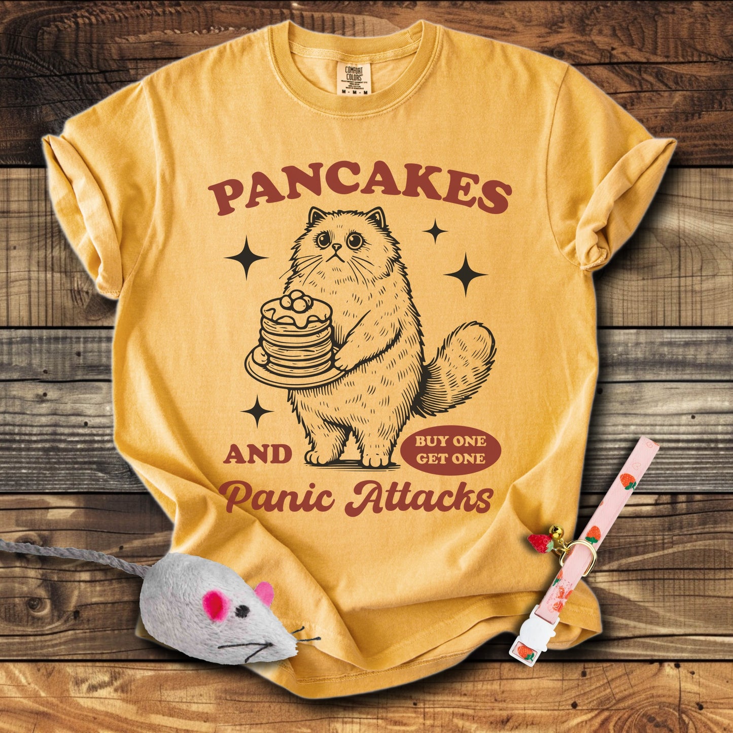 Pancakes & Panic Attacks T-Shirt