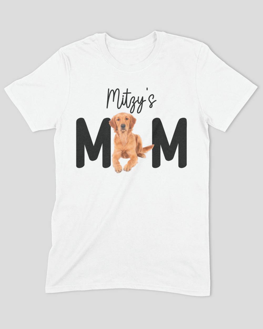 Dog Mom Personalized T-Shirt