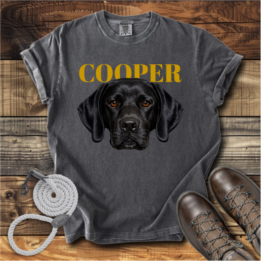 Vintage Style Photo Pet T-Shirt
