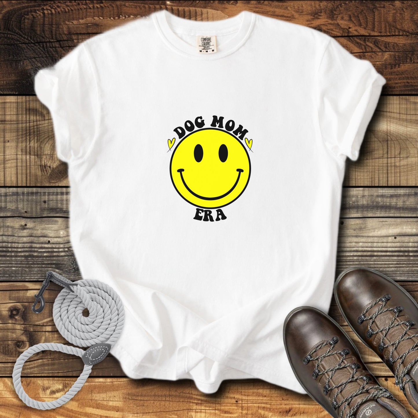 In My Dog Mom Era Smiley T-Shirt