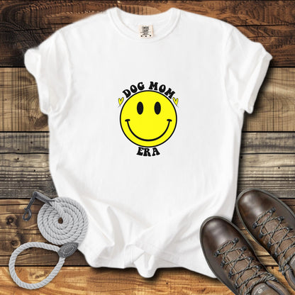 In My Dog Mom Era Smiley T-Shirt