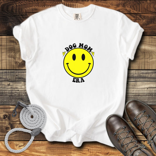 In My Dog Mom Era Smiley T-Shirt
