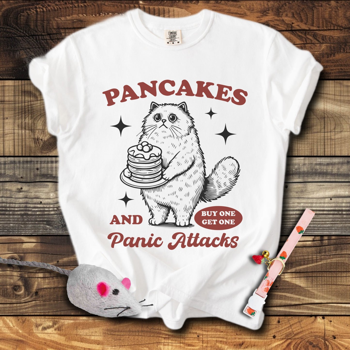 Pancakes & Panic Attacks T-Shirt