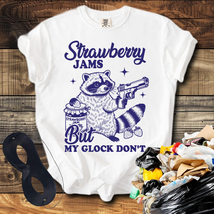 Strawberry Jams But My Glock Don't T-Shirt