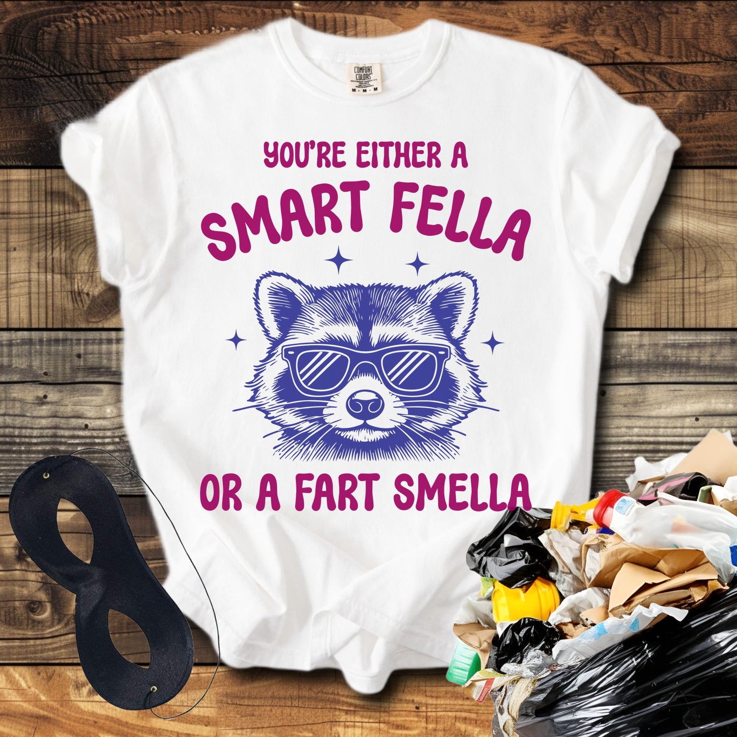 Smart Fella or Fart Smella T-Shirt