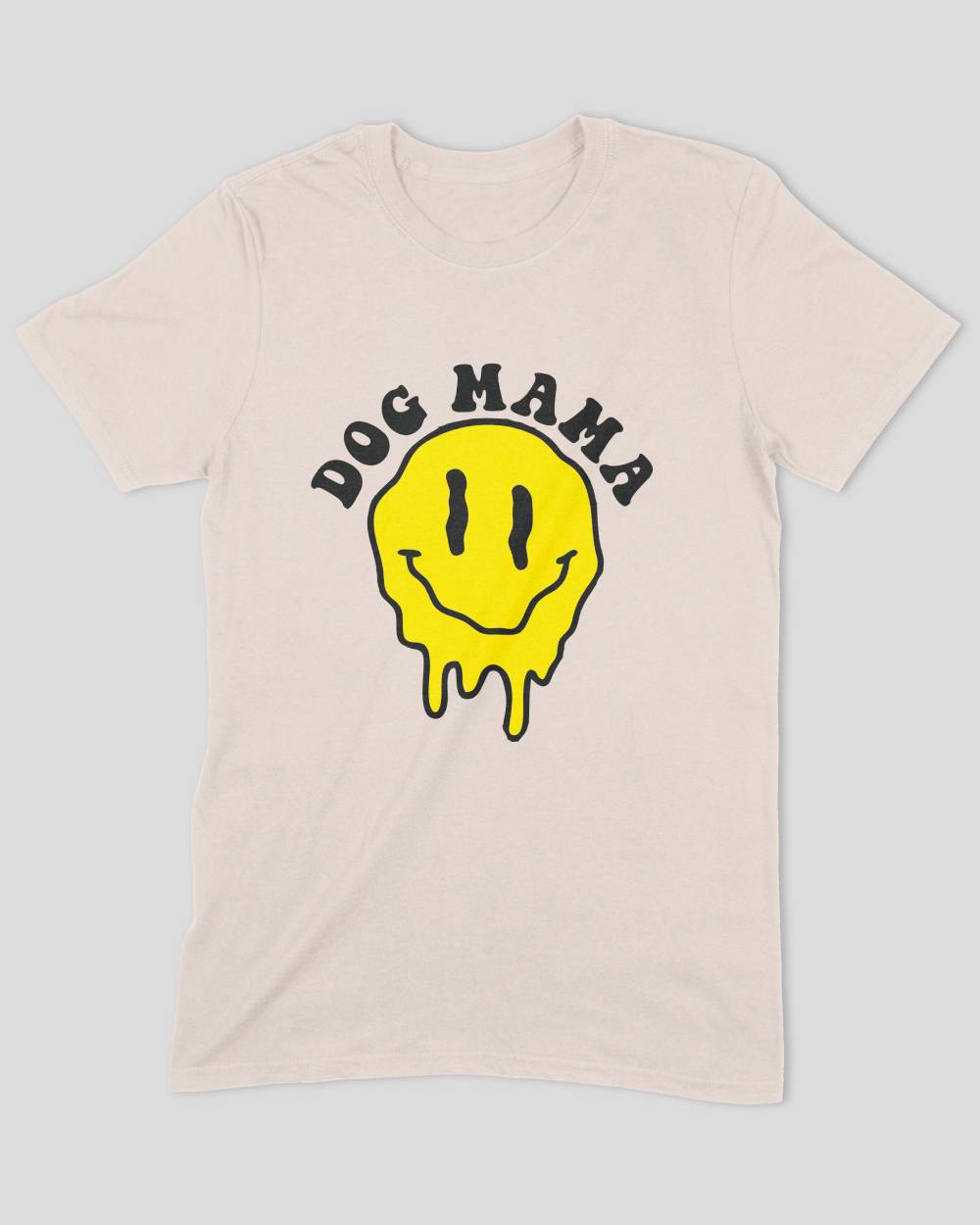 Dog Mama Smiley Face