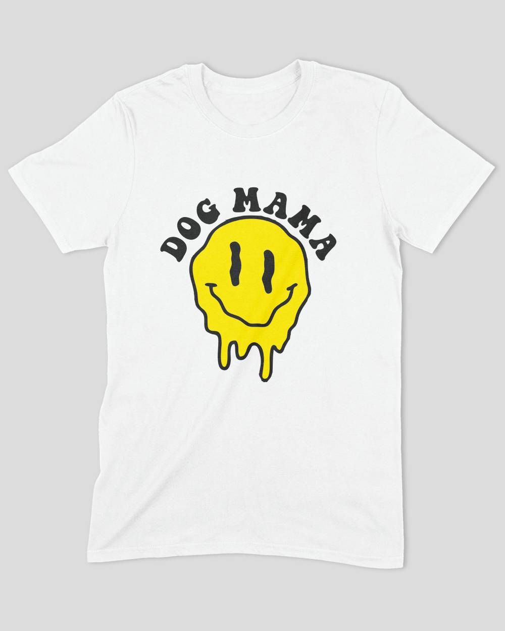 Dog Mama Smiley Face